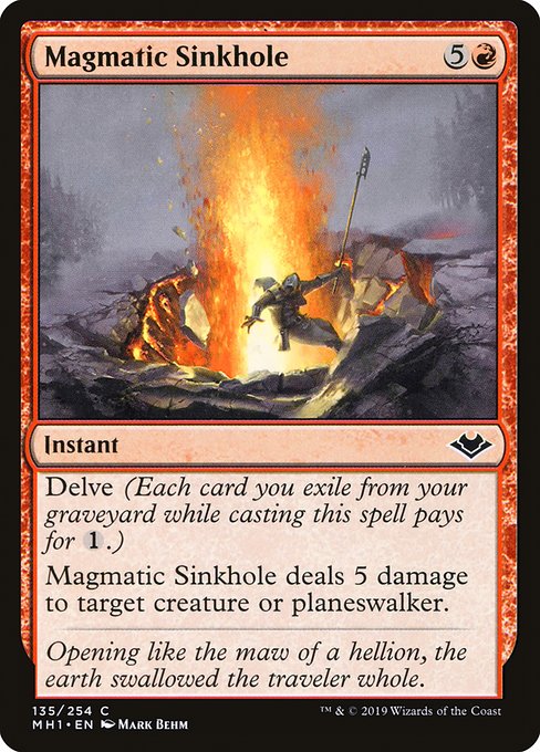 Magmatic Sinkhole (Modern Horizons #135)