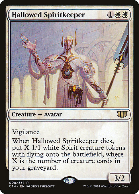Hallowed Spiritkeeper card image
