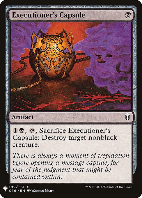 Executioner's Capsule (Mystery Booster #650)