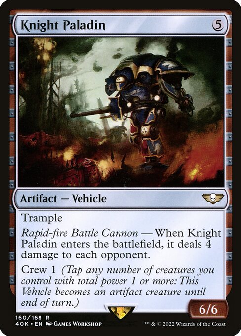 Knight Paladin (Warhammer 40,000 Commander #160)