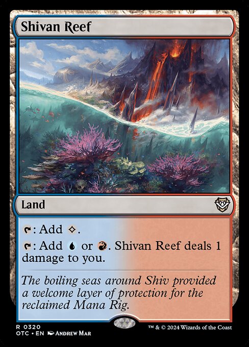 Shivan Reef (Outlaws of Thunder Junction Commander #320)