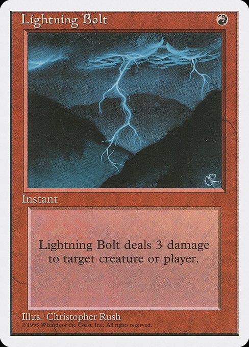 Lightning Bolt (Fourth Edition #208)