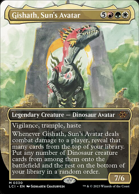 Gishath, Sun's Avatar (The Lost Caverns of Ixalan)