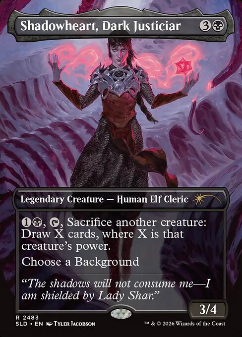 Shadowheart, Dark Justiciar (Secret Lair Drop #2483)