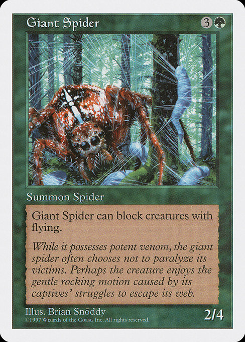 Giant Spider card image