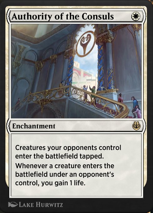 Authority of the Consuls (Kaladesh Remastered #9)