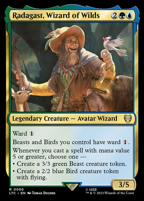 Radagast, Wizard of Wilds (Tales of Middle-earth Commander #66)