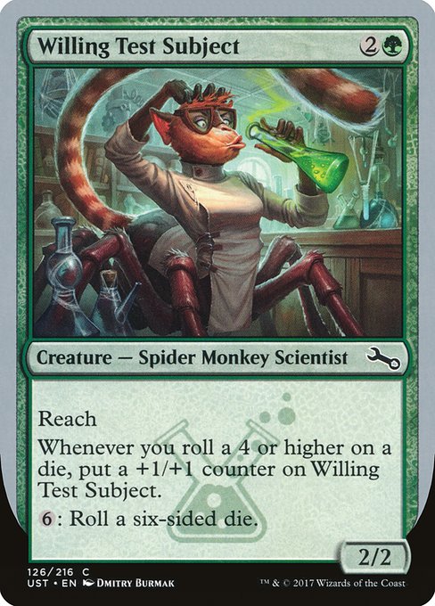 Willing Test Subject card image