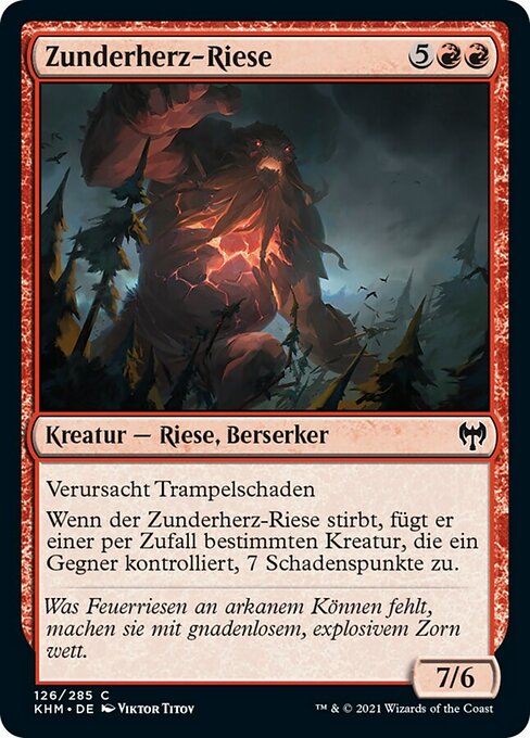 Cinderheart Giant (Kaldheim #126)