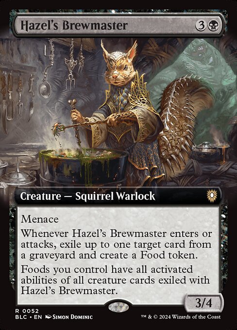 Hazel's Brewmaster (Bloomburrow Commander #52)