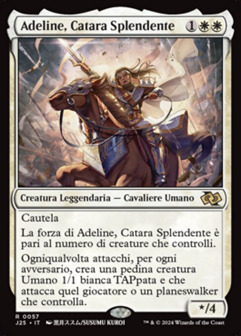 Adeline, Catara Splendente