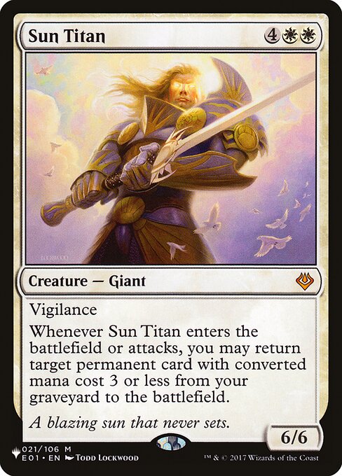 Sun Titan (The List #412)