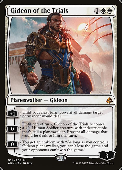 Gideon of the Trials (akh) 14 Gideon of the Trials (akh) 14