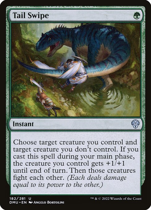 Tail Swipe (Dominaria United #182)