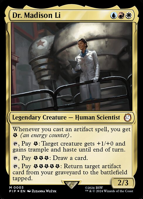 Dr. Madison Li (pip) 3 Dr. Madison Li (pip) 3