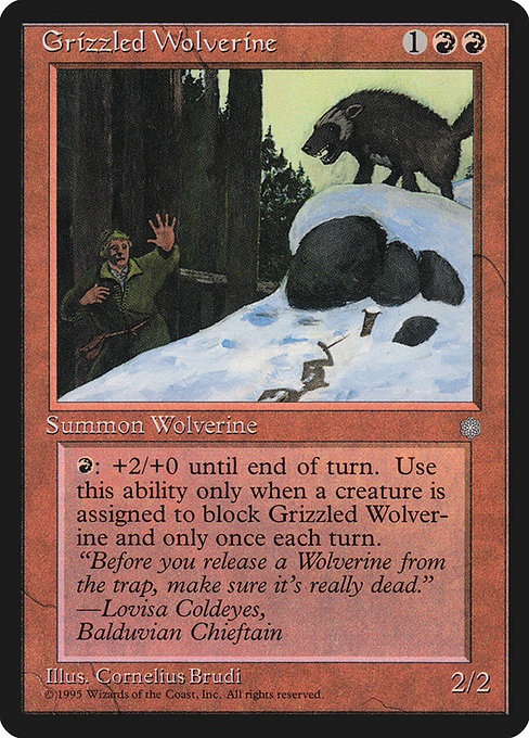 Grizzled Wolverine (ICE)