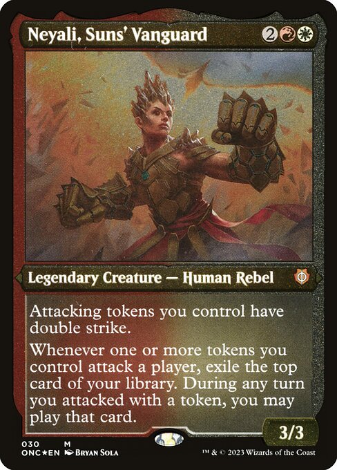 Neyali, Suns' Vanguard (Phyrexia: All Will Be One Commander #30)