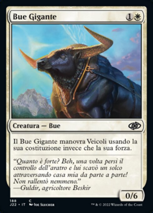 Giant Ox (Jumpstart 2022 #188)