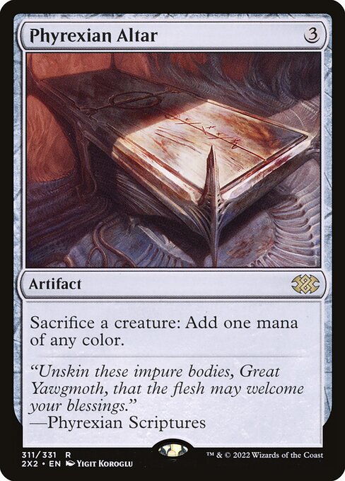 Phyrexian Altar (Double Masters 2022 #311)