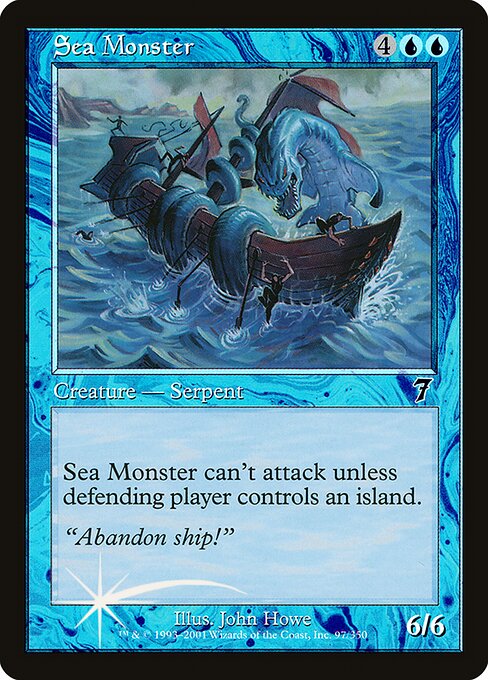 Sea Monster (Seventh Edition #97★)