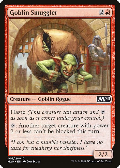 Goblin Smuggler (m20) 144