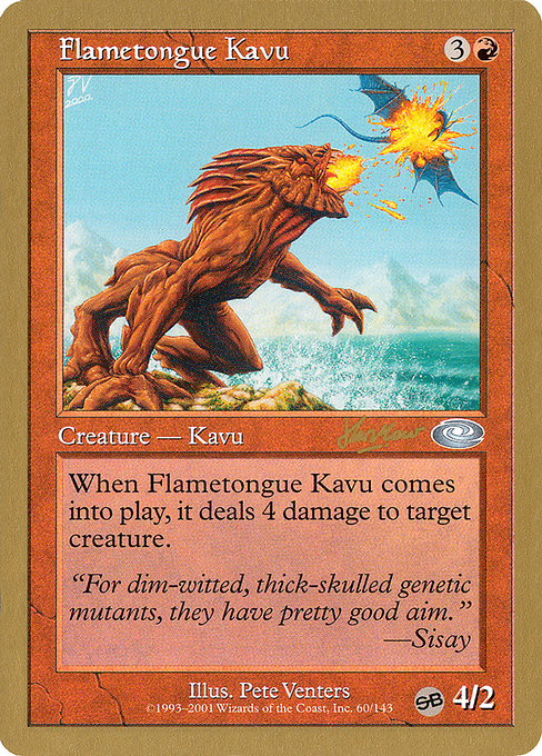 Flametongue Kavu (WC02)