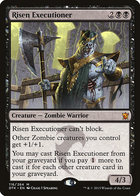 Risen Executioner (Dragons of Tarkir #116)