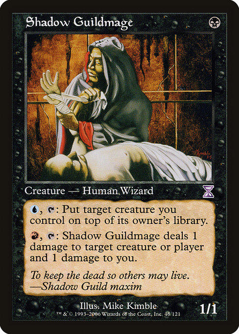 Shadow Guildmage (Time Spiral Timeshifted #46)