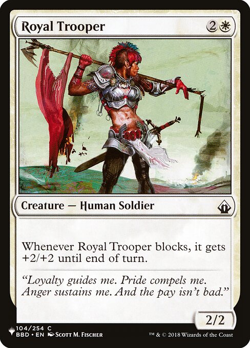 Royal Trooper (The List #BBD-104)