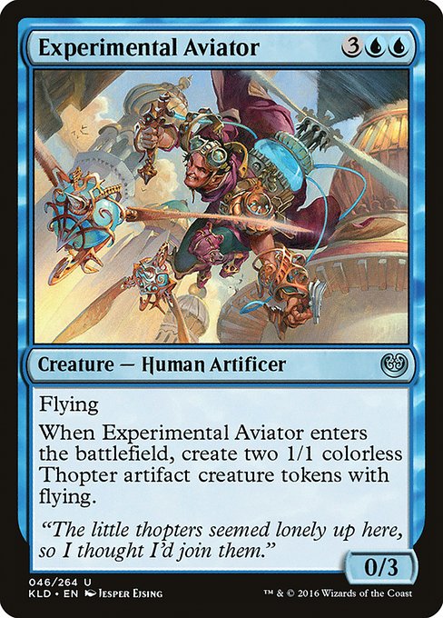 Experimental Aviator card image