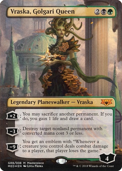 Vraska, Golgari Queen (med) GR8