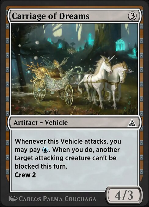 Passenger Ferry magic the gathering card art