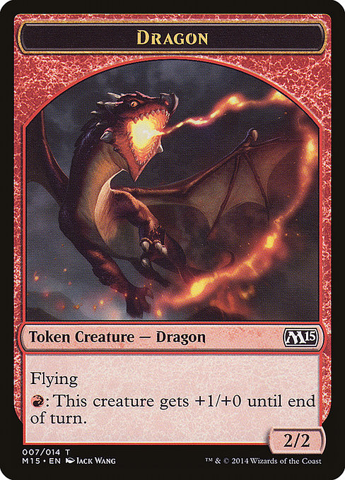 Dragon (Magic 2015 Tokens #7)