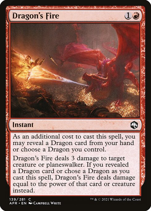 Dragon's Fire card image