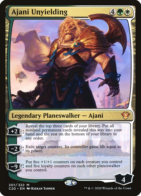 Ajani Unyielding (c20) 201