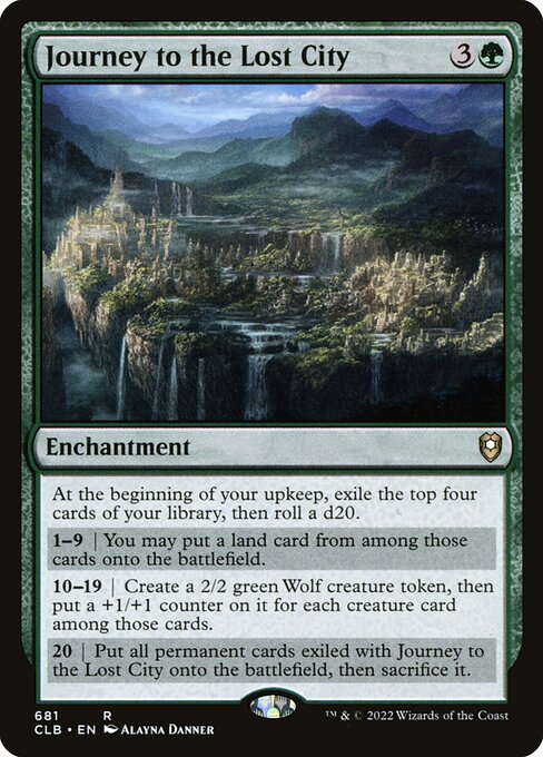 Journey to the Lost City (clb) 681 Journey to the Lost City (clb) 681