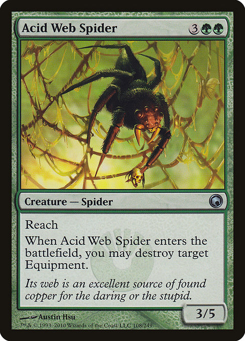 Araignée à toile acide|Acid Web Spider