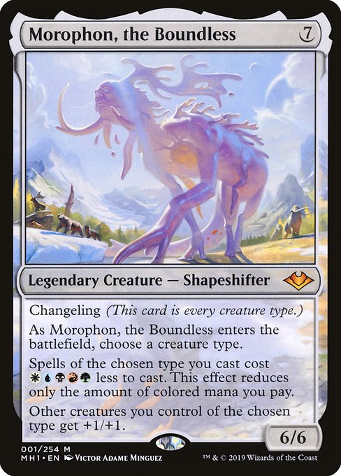 Morophon, the Boundless card image