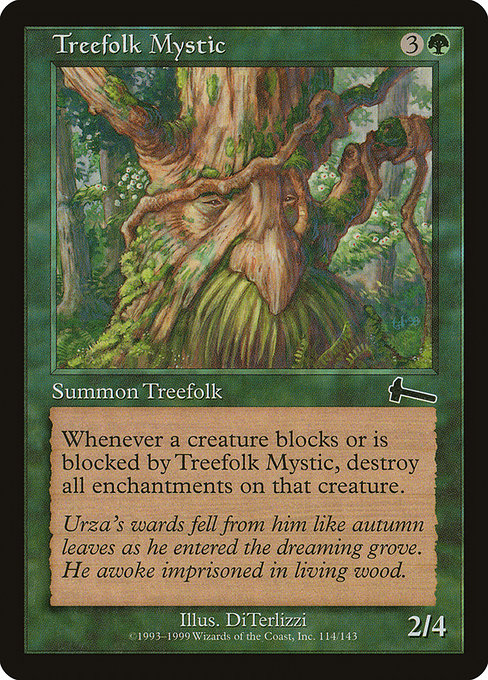 Treefolk Mystic (ulg) 114