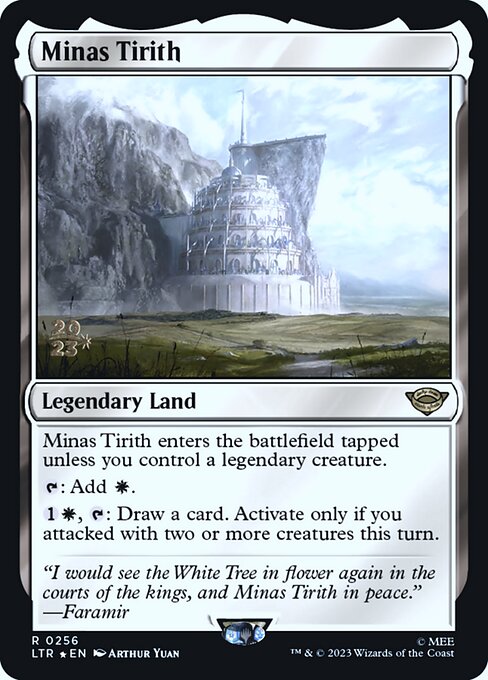 Minas Tirith · Tales of Middle-earth Promos (PLTR) #256s · Scryfall Magic  The Gathering Search