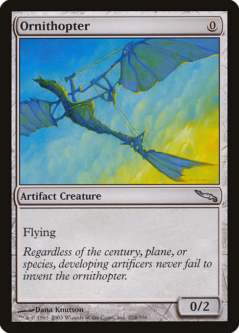 Ornithopter (Mirrodin #224)