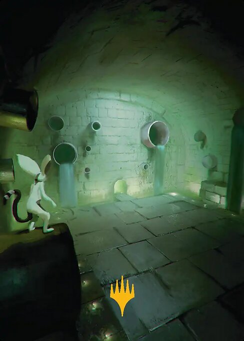 Swamp // Swamp magic the gathering card art