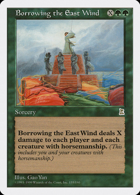 Borrowing the East Wind card image
