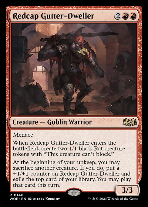 Redcap Gutter-Dweller (woe) 146