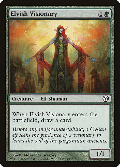 Elvish Visionary (Duels of the Planeswalkers #63)