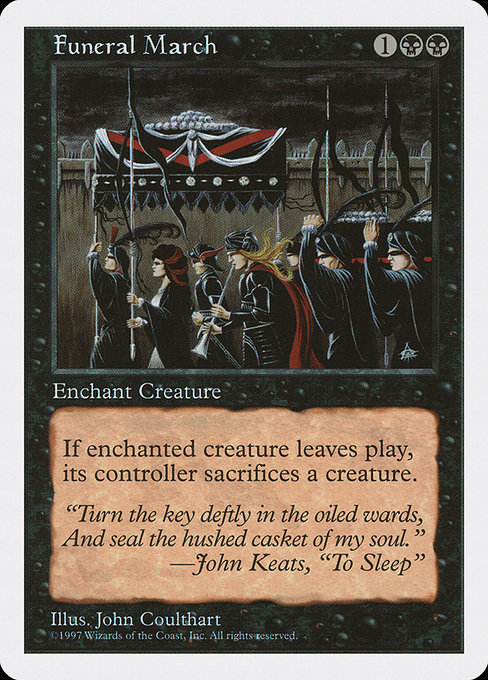 Funeral March card image