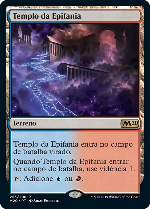 Temple of Epiphany (Core Set 2020 #253)