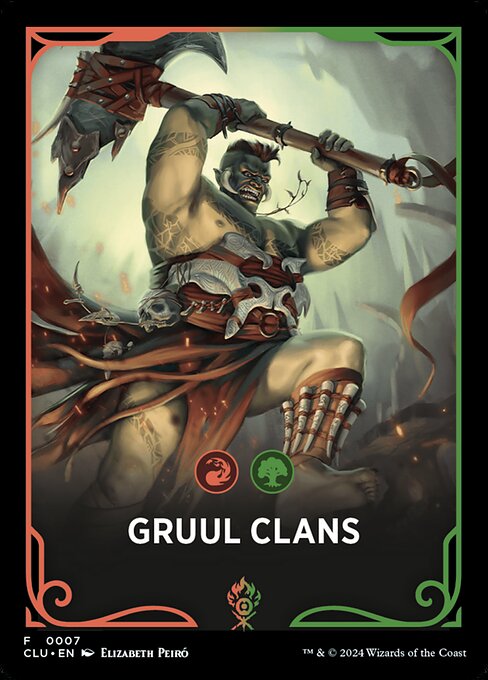 Gruul Clans (Ravnica: Clue Edition Front Cards #7)
