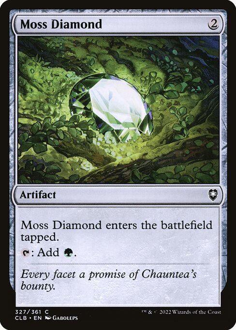 Diamant de la mousse|Moss Diamond