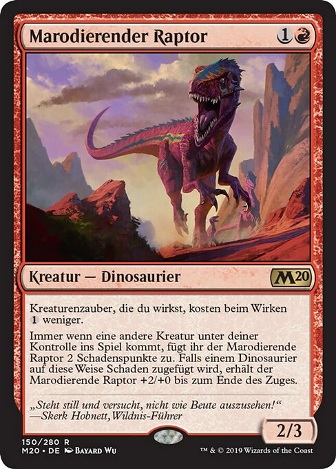 Marauding Raptor (Core Set 2020 #150)